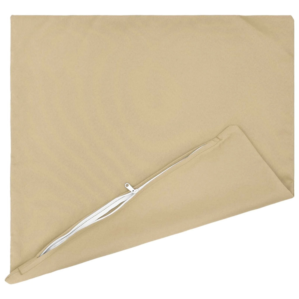 Cuscino 12 pz HEERLEN Beige 40 x 40 cm Poliestere 924693