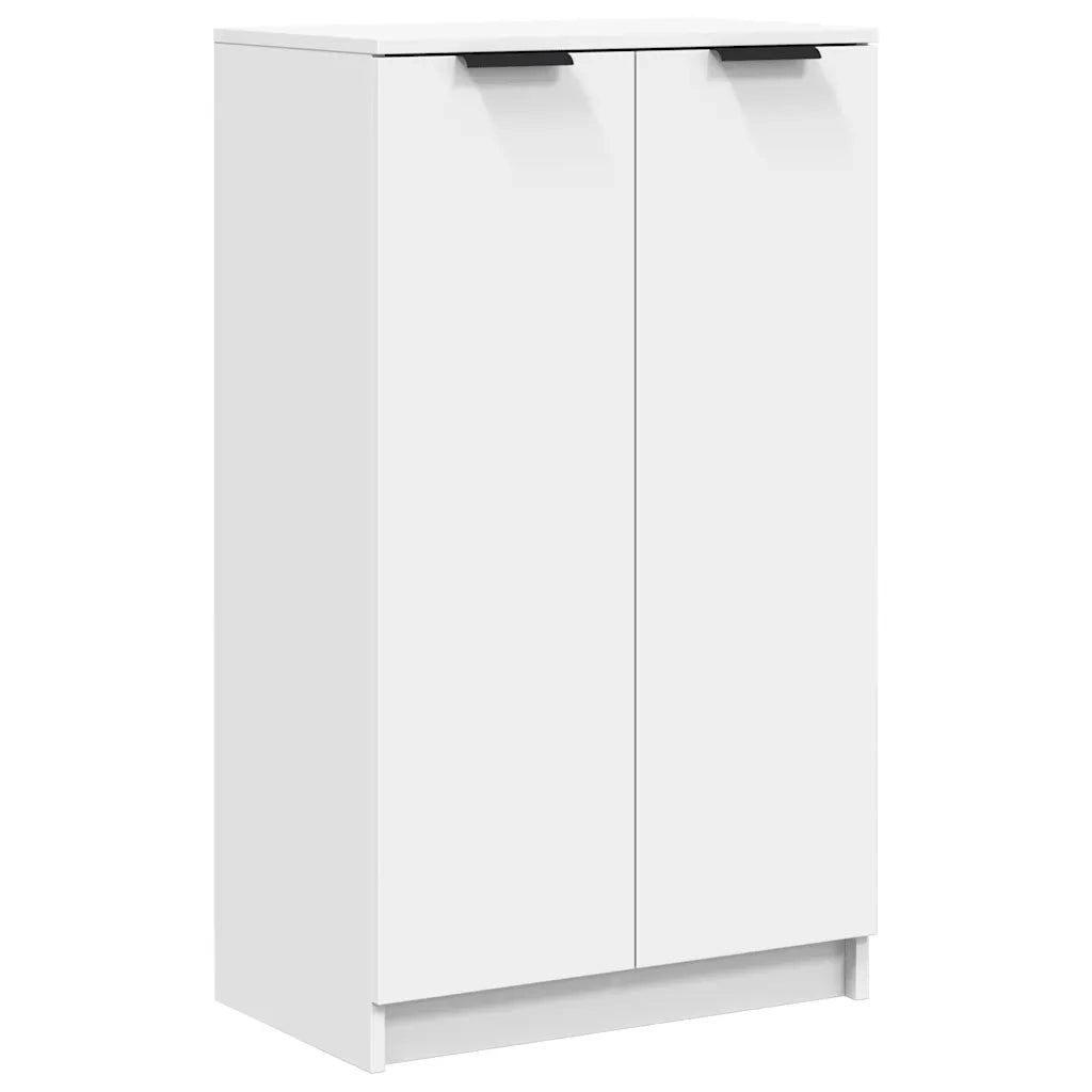 Scarpiera Bianca 59x35x100,5 cm in Legno Multistrato 811439