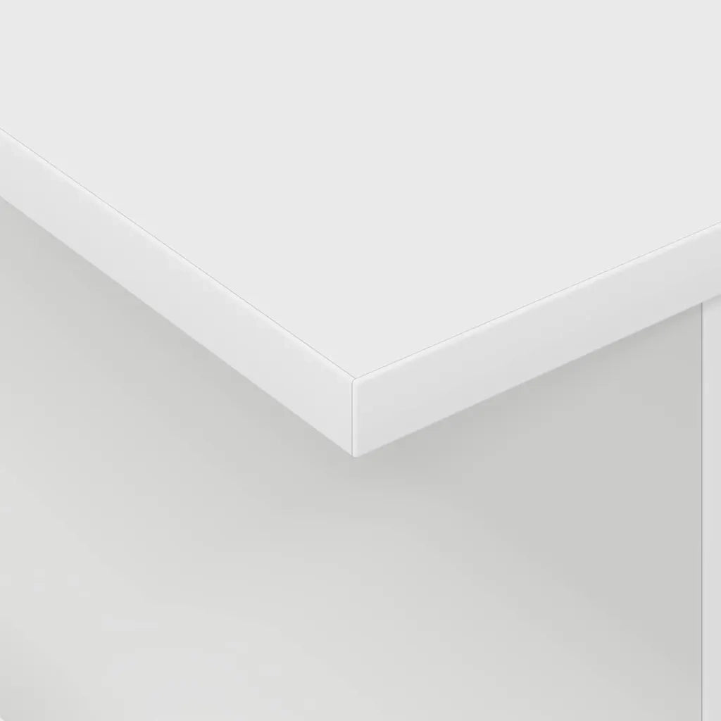 Supporto TV 2 pz-Credenza per TV-Mobile TV Bianco 50 x 35 x 45 cm Legno multistrato