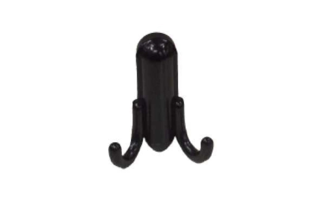 Gancio Porta Abiti In Plastica Nero Pezzi 1 - Masidef