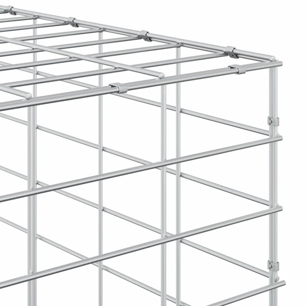 Gabione con Filo da 3,5 mm e Rete da 5x2,5 cm 700x20x100 cm 3461672