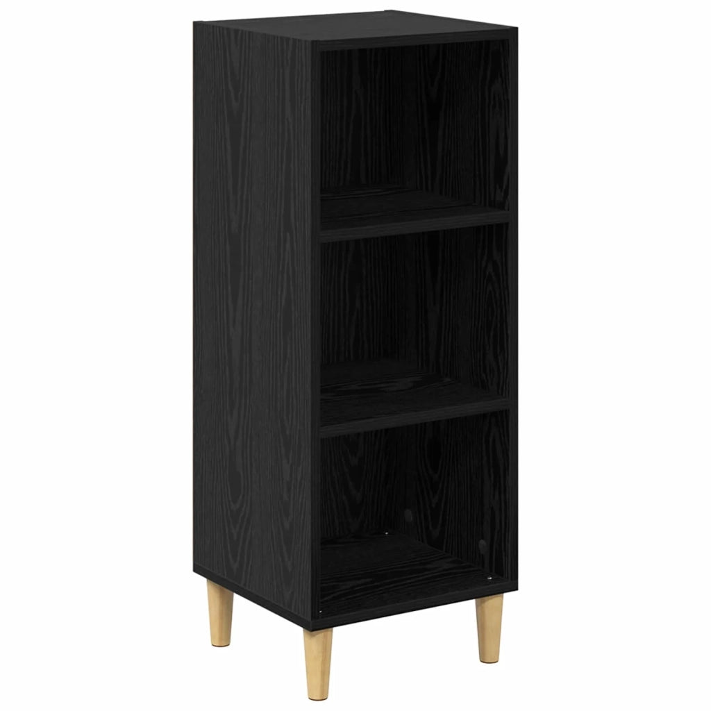 Credenza Rovere Nero 34,5 x 32,5 x 90 cm Legno multistrato 880963