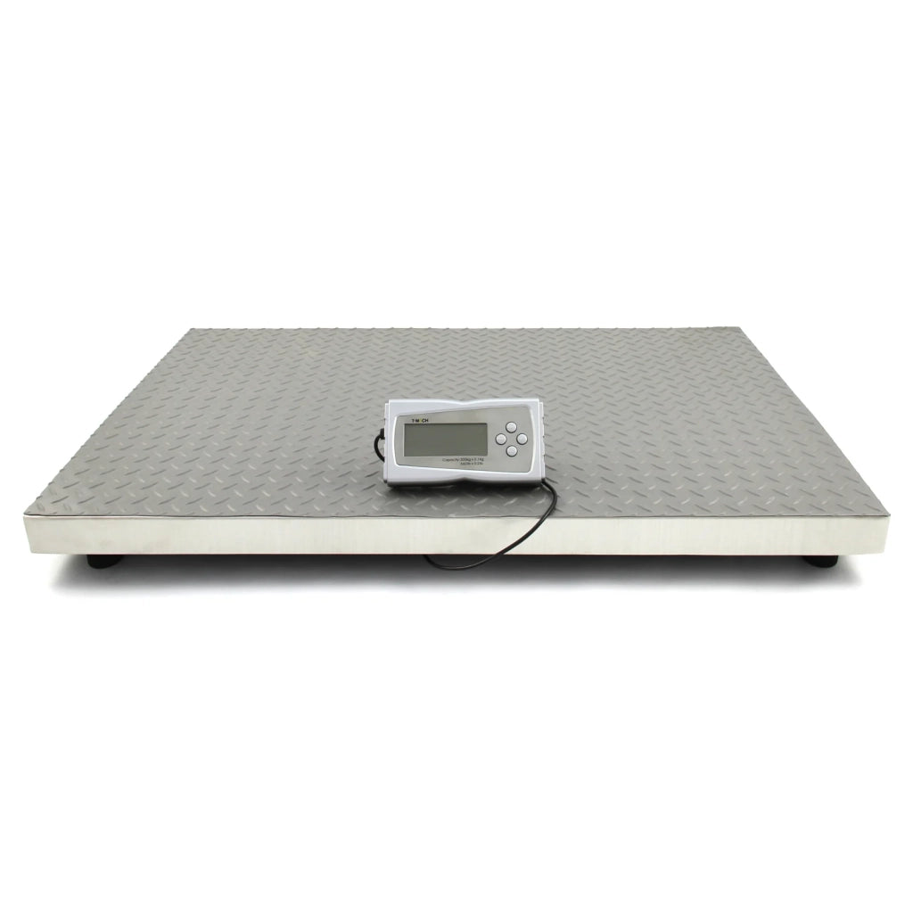 Bilancia Elettronica Industriale 300kg per Magazzini e Fattorie 90cm x 60cm