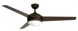 Vam Ventilatore da soffitto bronzo 102 cm con luce e telecomando con sensore temperatura