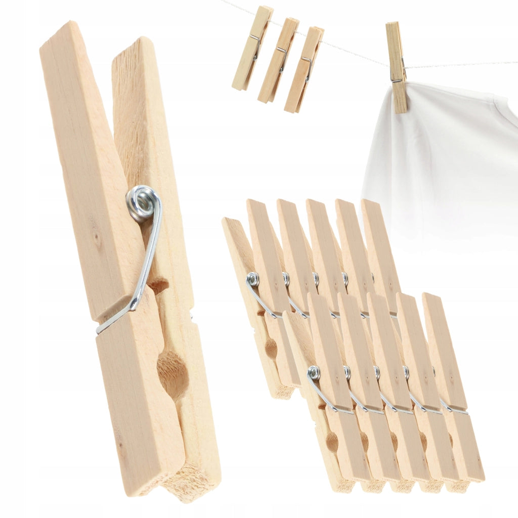 Mollette per bucato in legno KADAX, 10 pezzi