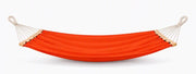 Amaca 2 x 1 m in Cotone e Poliestere Arancione Resistente e Confortevole