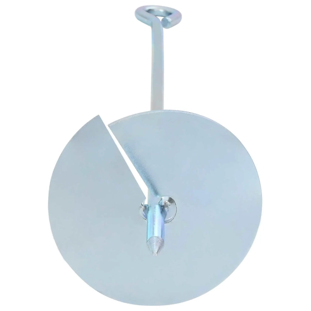 Ancora per Terra 2 pcs Argento Ø10 x 50 cm Metallo Galvanizzato 42052424