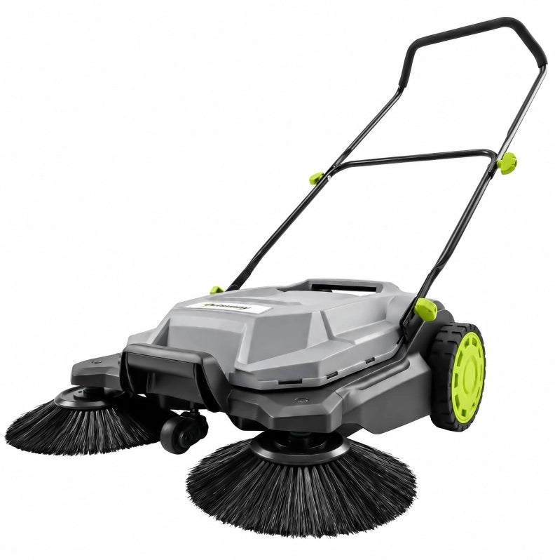 SPAZZATRICE MANUALE 68 cm con contenitore da 24 L Grigia