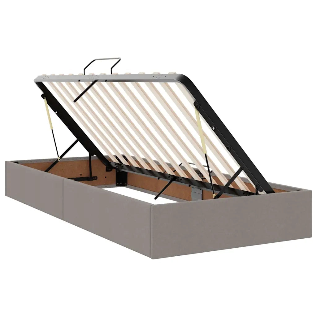Letto con contenitore e LED Talpa 90 x 190 cm Poliestere