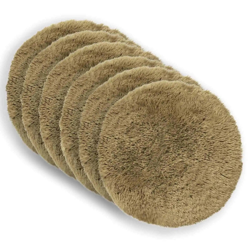 Cuscino con cuscino HEERLEN 2 pz Grigio Chiaro Fleece PV 929553
