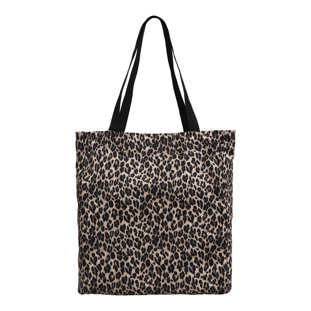 Borsa Shopper Ava, Marrone, Cotone, 35x9,5x39 cm