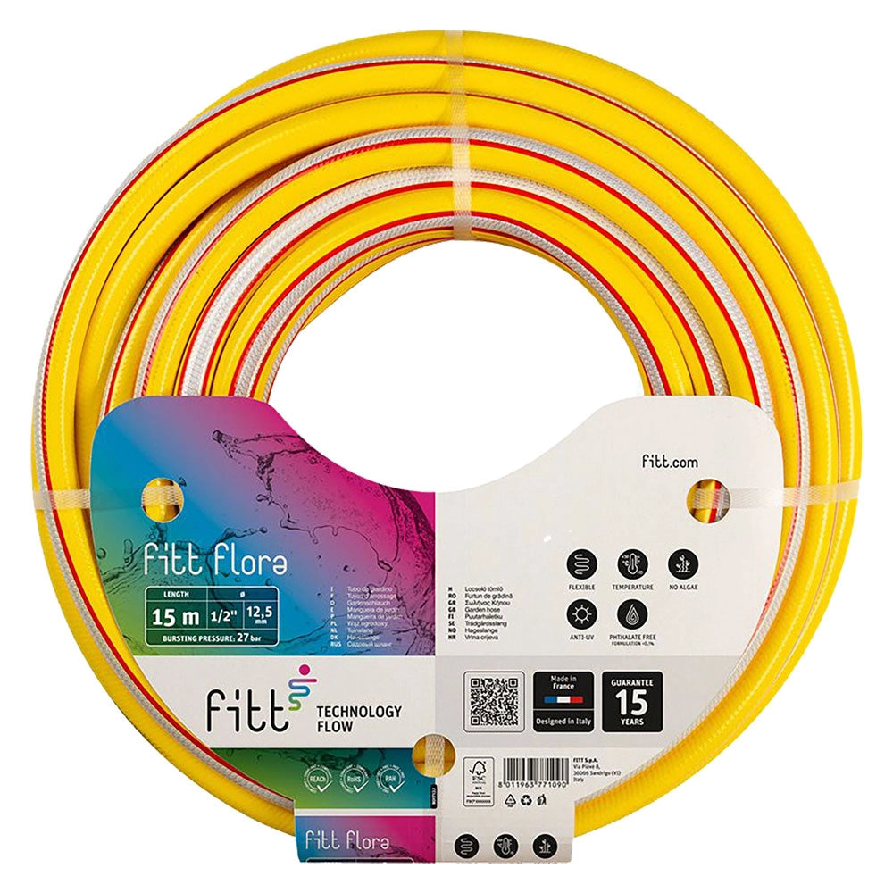 Tubo X 3/4 Fitt Flora 19 mm 25 Mt