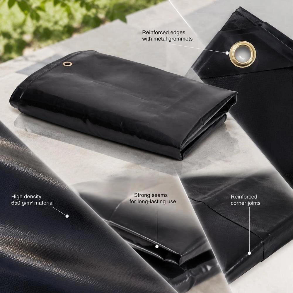 Tarpaulin 650 G/square Meter 3.5x5 M