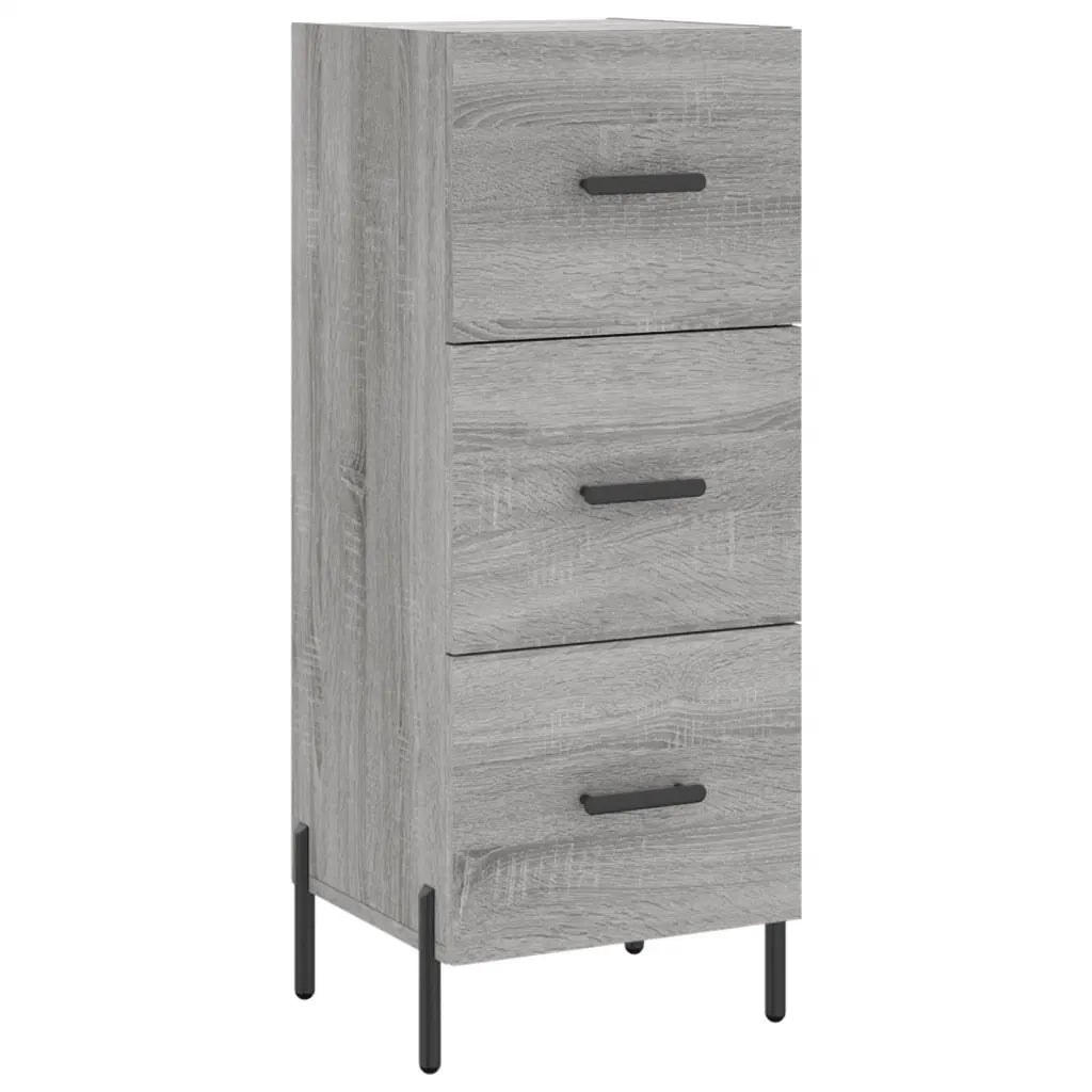 Credenza Grigio Sonoma 34,5x34x180 cm in Legno Multistrato 3199247
