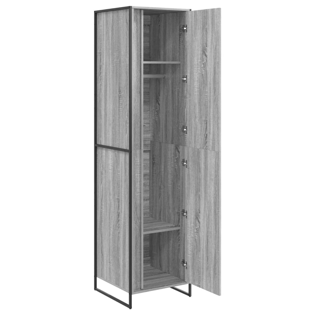 Armadio Grigio Sonoma 50 x 50 x 200 cm Legno multistrato CFW5000460