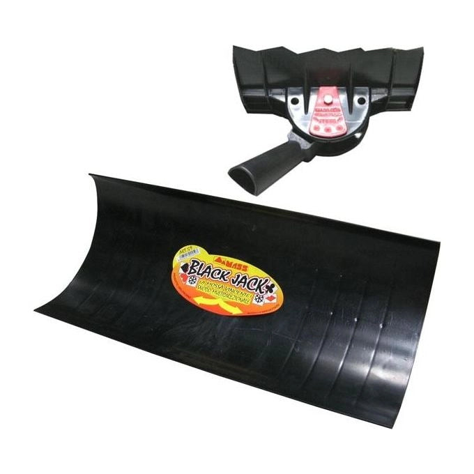 MASS 8028021000597 SPINGINEVE ABS REGOLABILE Multiuso per neve e granaglie cm 60 x 31 colore Nero