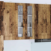 Mobile da cucina con lo scaffale-Armadio da cucina Legno vecchio 60 x 31 x 100 cm 725403