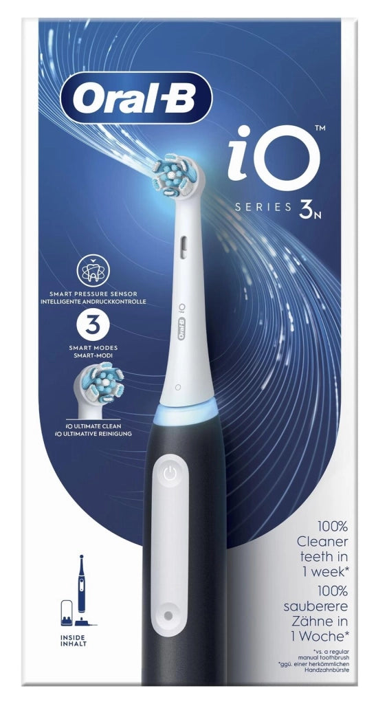 Oral-B iO 8006540730744 spazzolino elettrico Adulto Spazzolino a vibrazione Nero