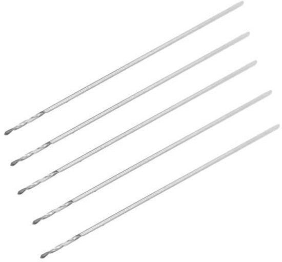 Set di punzoni mini 0,3 mm - 10 pezzi - punzoni a spirale - acciaio rapido - lavorazione manuale - gioielli - facile da archiviare