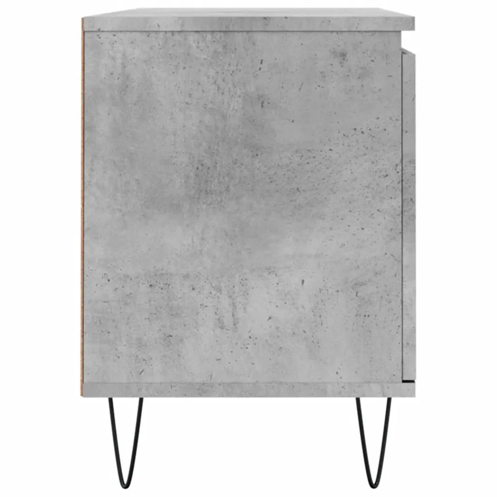 Mobile TV | Armadietto TV | Mobile Porta TV Grigio Cemento 104x35x50cm in Legno Multistrato