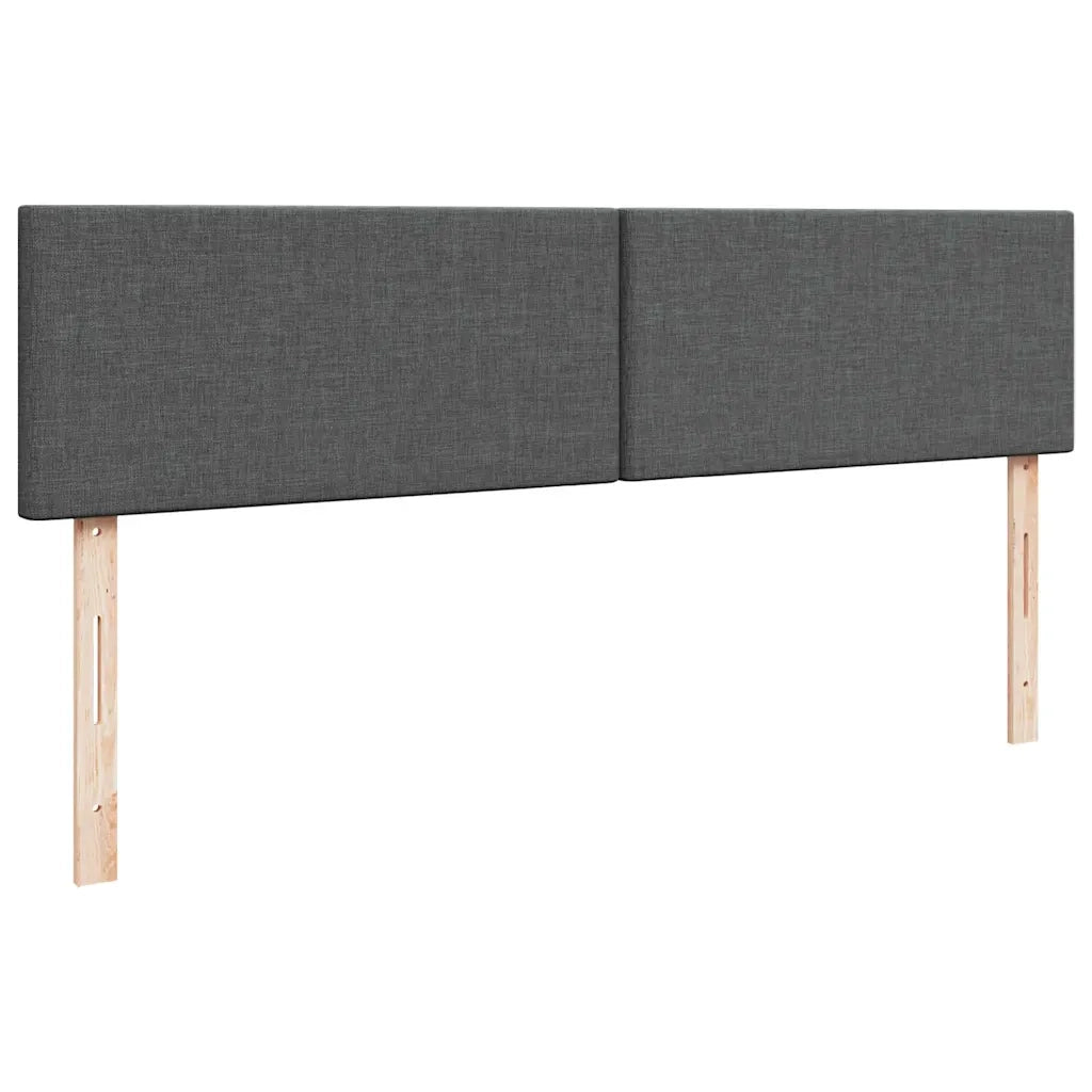 Struttura Letto Pouf con Materassi 200x200 cm in Tessuto 3311981