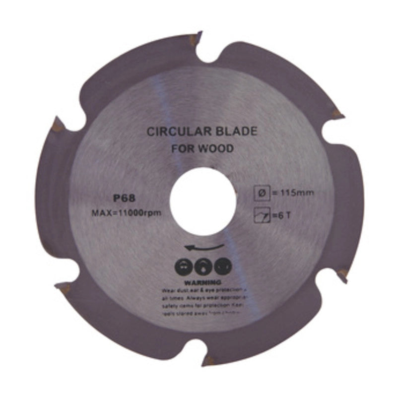 DISCO P/LEGNO D 115X2 MM FORO 22,2 MM- ECEF- 1,0 pz