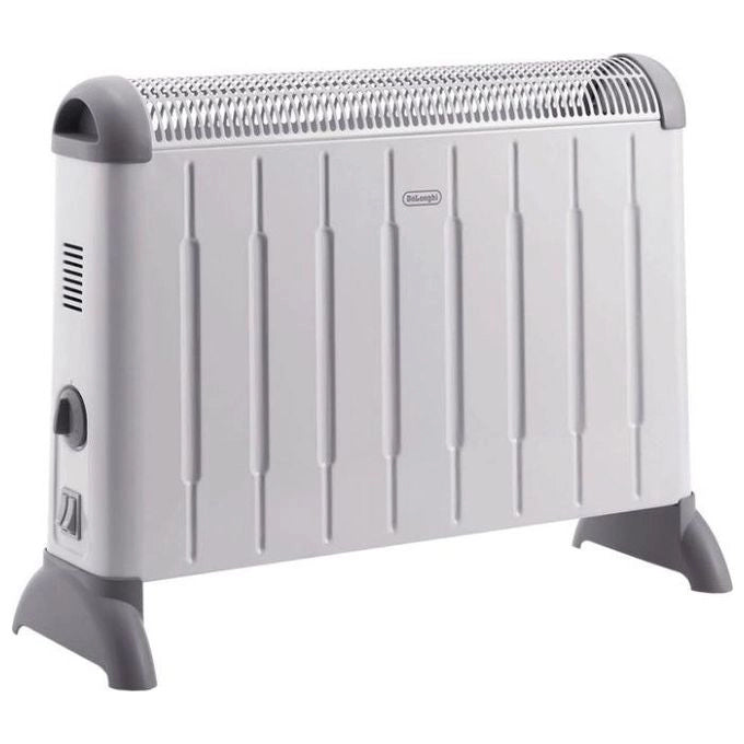 De'Longhi HCM2030 Termoconvettore Elettrico 2000 W 3 Livelli di Potenza per Ambienti fino a 60 m³ Funzione Antigelo colore Bianco