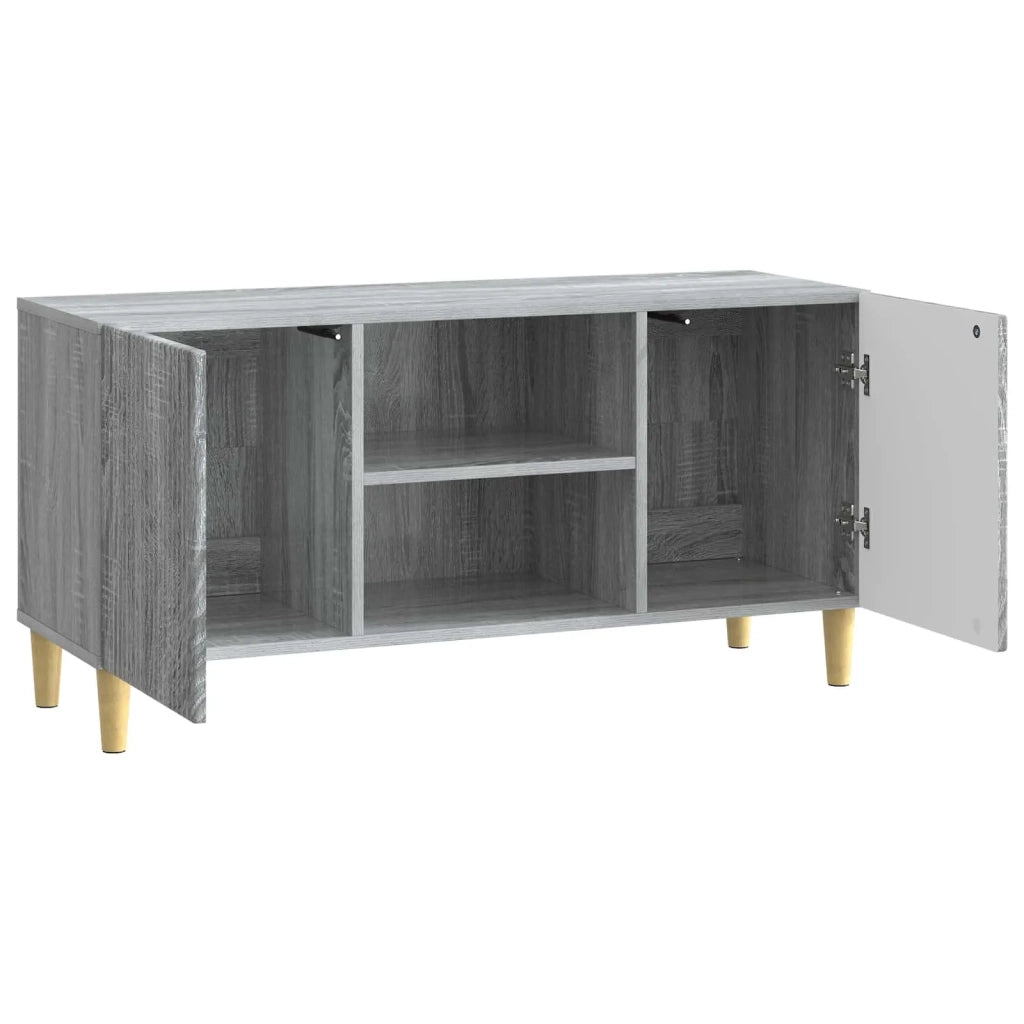 Mobile TV | Armadietto TV | Mobile Porta TV Grigio Sonoma 102 x 34,5 x 50 cm Legno ingegnerizzato