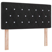 Testiera | Testata Nero 90 cm Velluto
