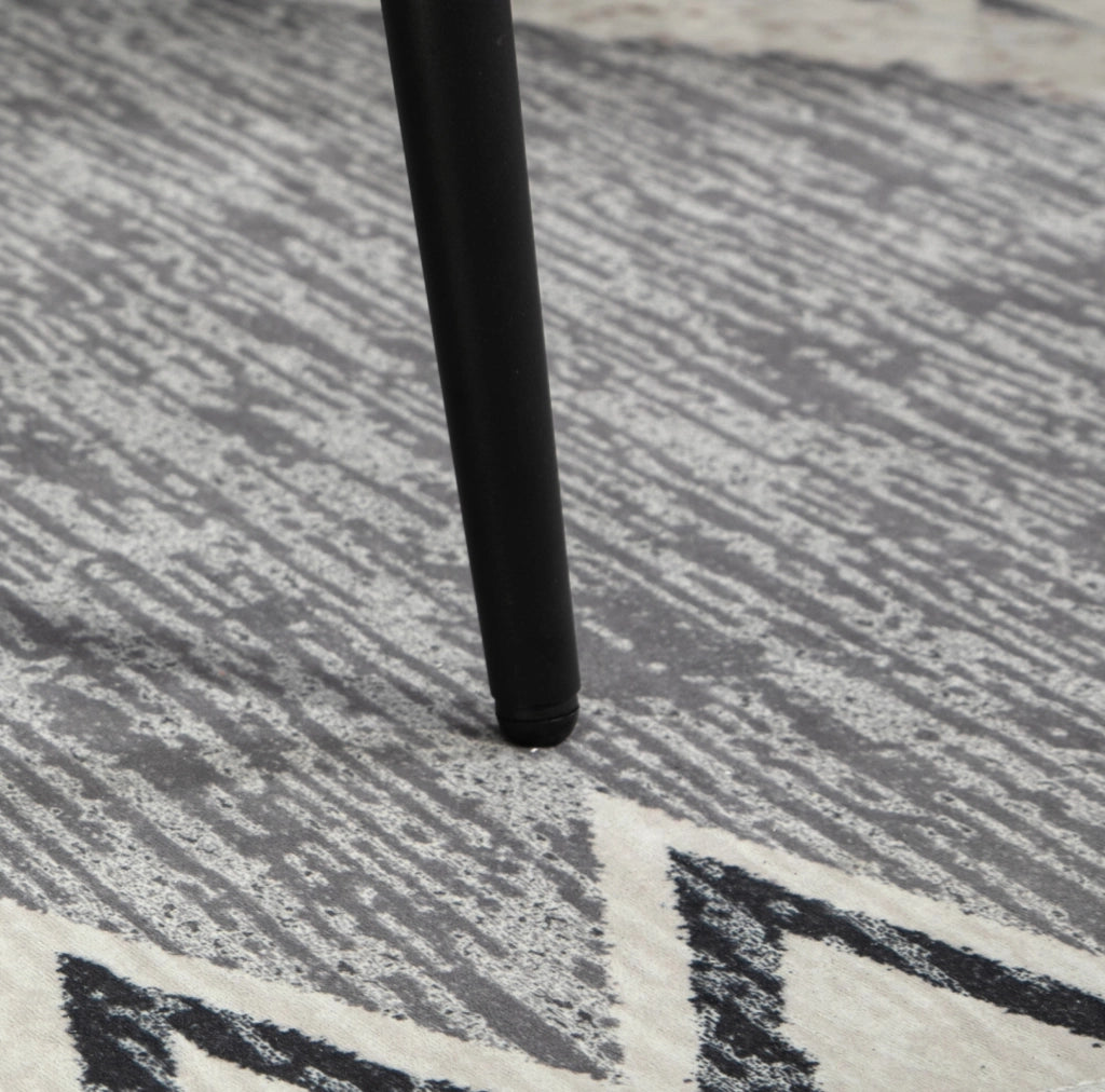 Sgabello quadrato 42x42x44 cm grigio scuro – seduta aggiuntiva, da montare