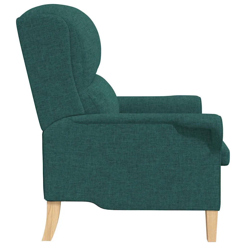 Divano Sedia-Poltrona Verde scuro Tessuto 957600