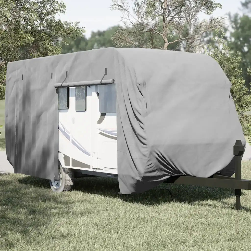 Telo per Roulotte Grigio 550x250x220 cm in Tessuto Non Tessuto CFW9369724