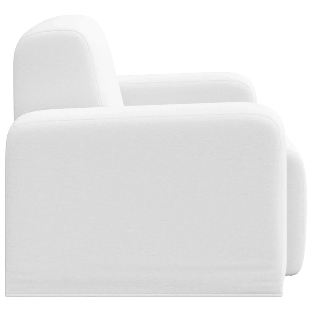 Divano Sedia-Poltrona Bianco Tessuto 638059