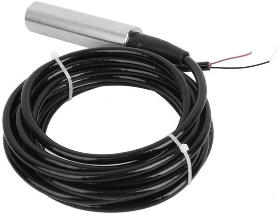 Sensore di livello di liquido per rilevamento di acqua - Transmittitore di senso - 24 VDC - 4-20 mA - Portata di 0 a 2 Metri - Adatto per TL-136 - Sensore di acqua - Rilevatore - Output di segnale.