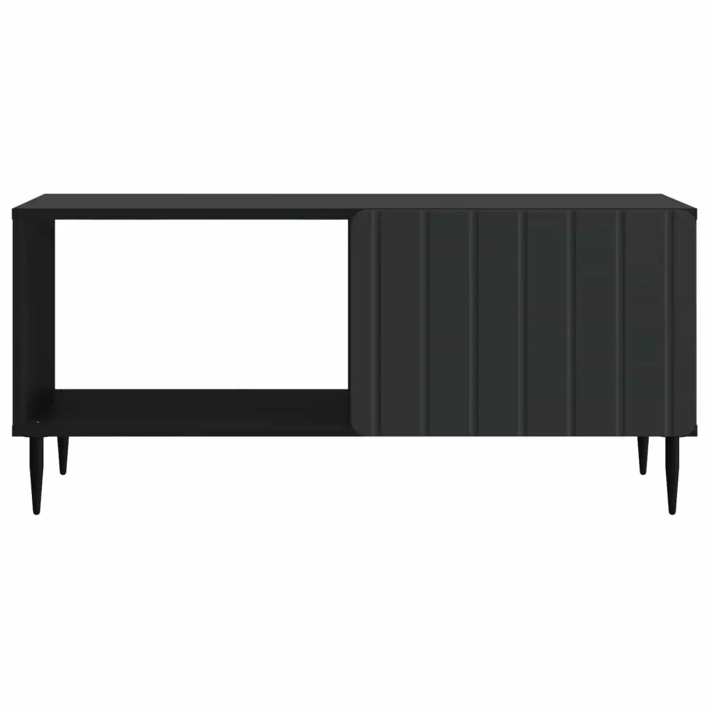 Tavolino da salotto Nero 90 x 50 x 40 cm Legno ingegnerizzato 894496