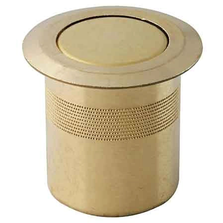 POZZETTO A MOLLA ANTIPOLVERE Ø 14x30 mm - Ottone lucido