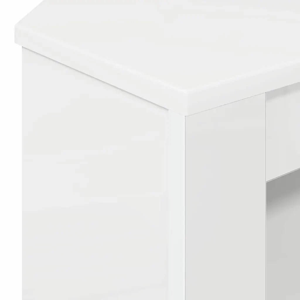 MobileTV | Armadietto TV | Mobile Porta TVAngolare Bianco ad Alto Lucido 102 x 40,5 x 45 cm