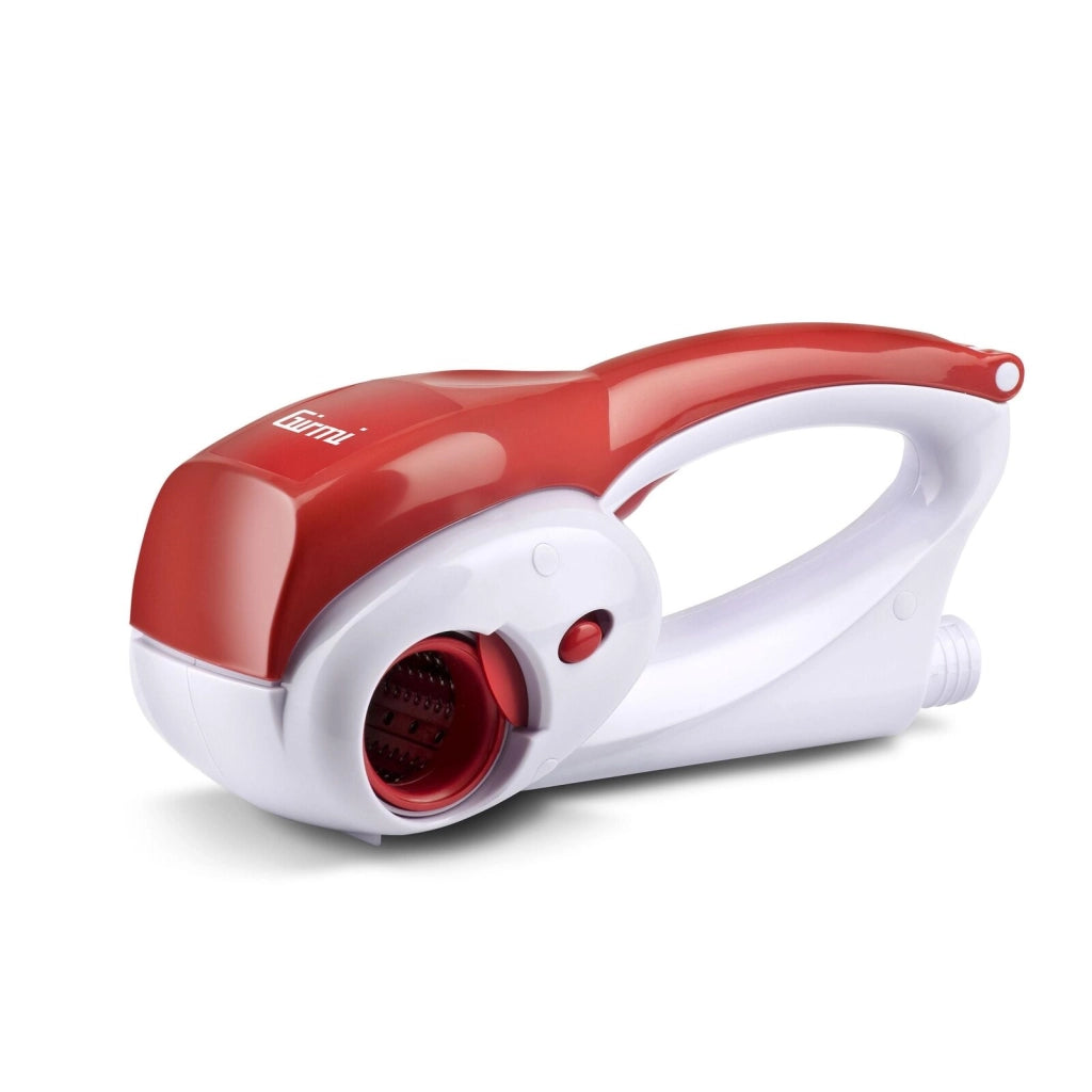Girmi GT0201 Grattugia elettrica ricaricabile 12W 2 rulli acciaio inox colore Bianco Rosso
