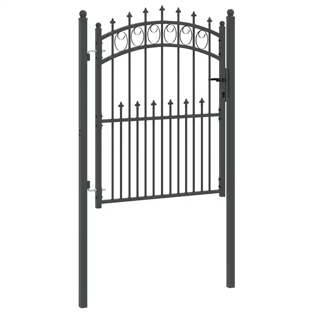 Cancello della recinzione con punte EMMEN 150 x 100 cm 42009004