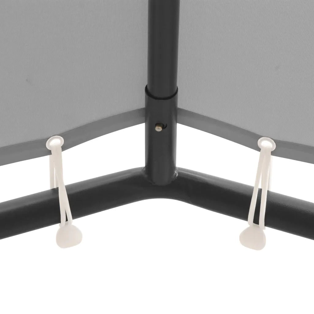Gazebo 4x4 m Antracite 44767