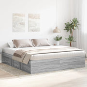 Giroletto Grigio Sonoma 180x200 cm Super King