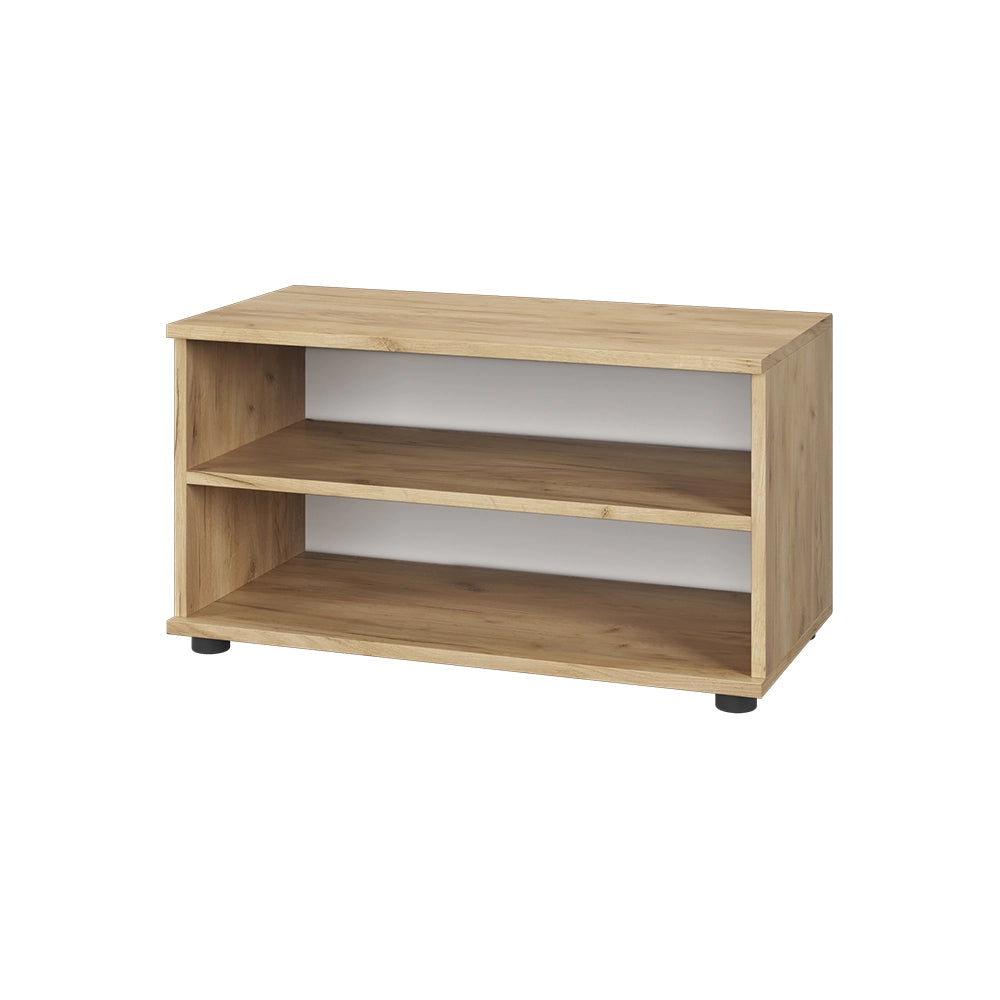Vicco Scaffale Quercia dorata/bianco 70.8 x 38.9 cm con 2 scomparti