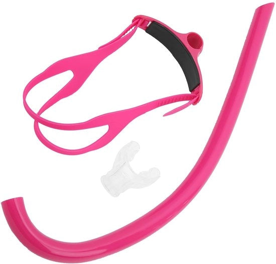 Set di Snorkeling per Adulti Alta Prestazione - Snorkel con Bocchino in Silicone - Cintura Regolabile - Materiale Duraturo - Apparecchio Respiratorio per Allenamento Nuoto