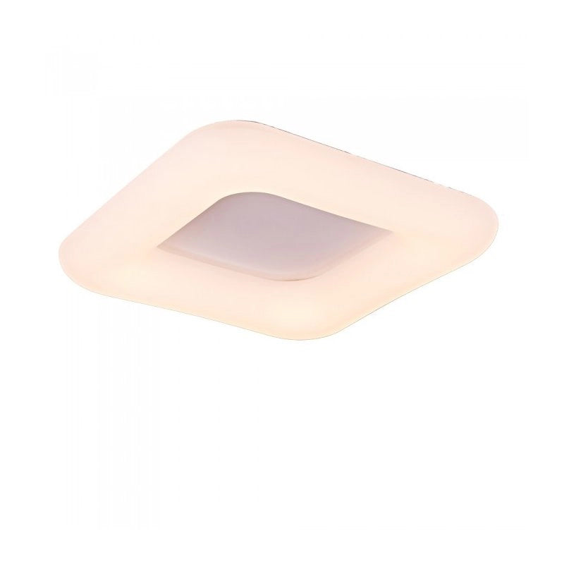 Plafoniera Led Da Soffitto Moderna CCT Quadrata 600X600mm 42W Dimmerabile Telecomando 3 In 1 SKU-3972