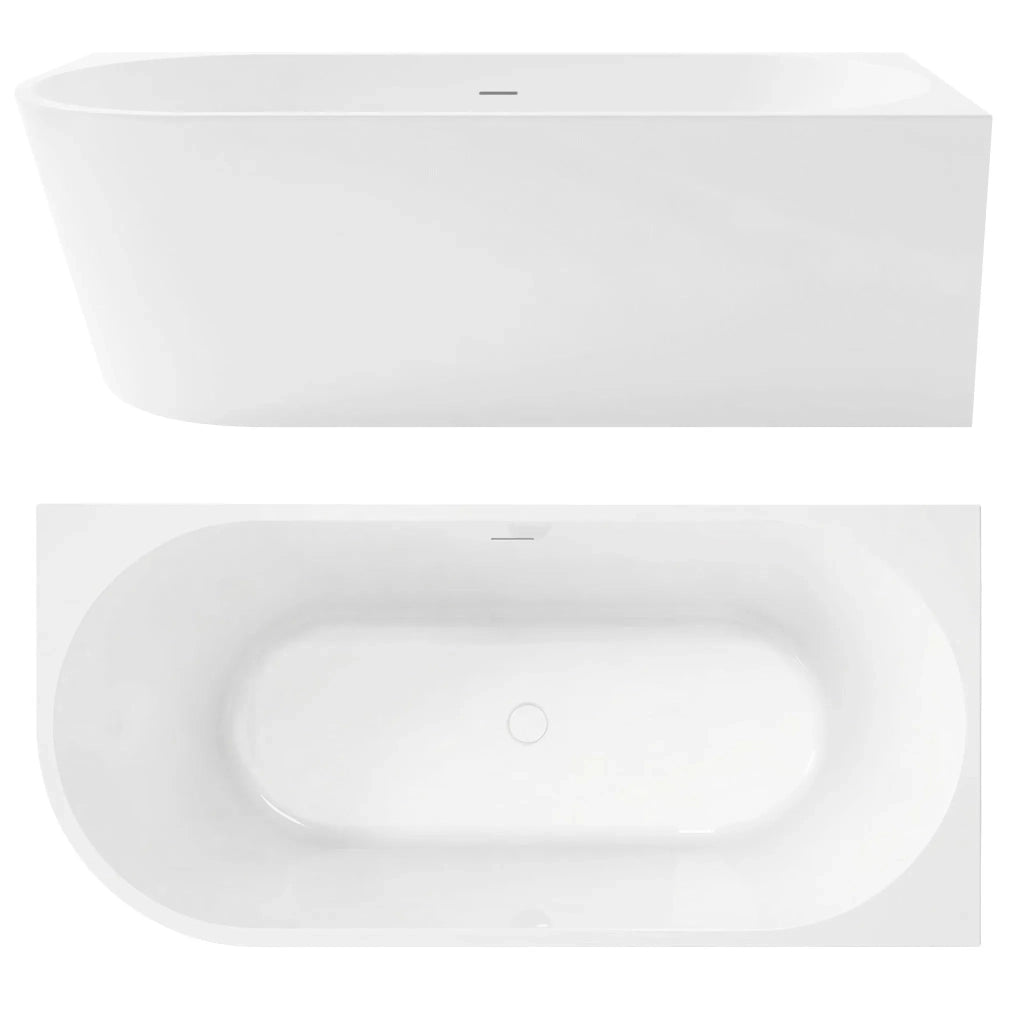 Vasca Bagno Sydney Bellanto Destra 150cm Copritappo bianco