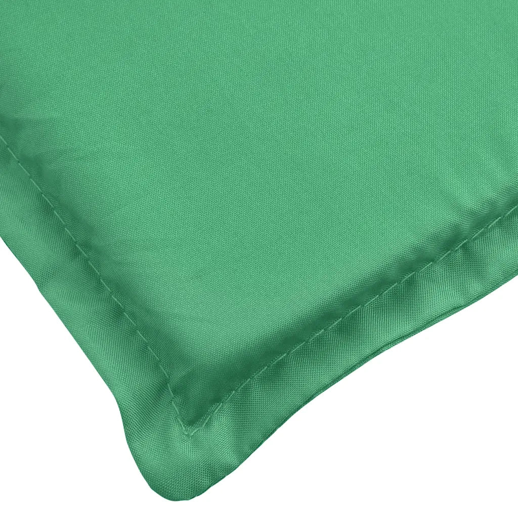 Cuscino per Sdraio Verde (75+105)x50x4 cm