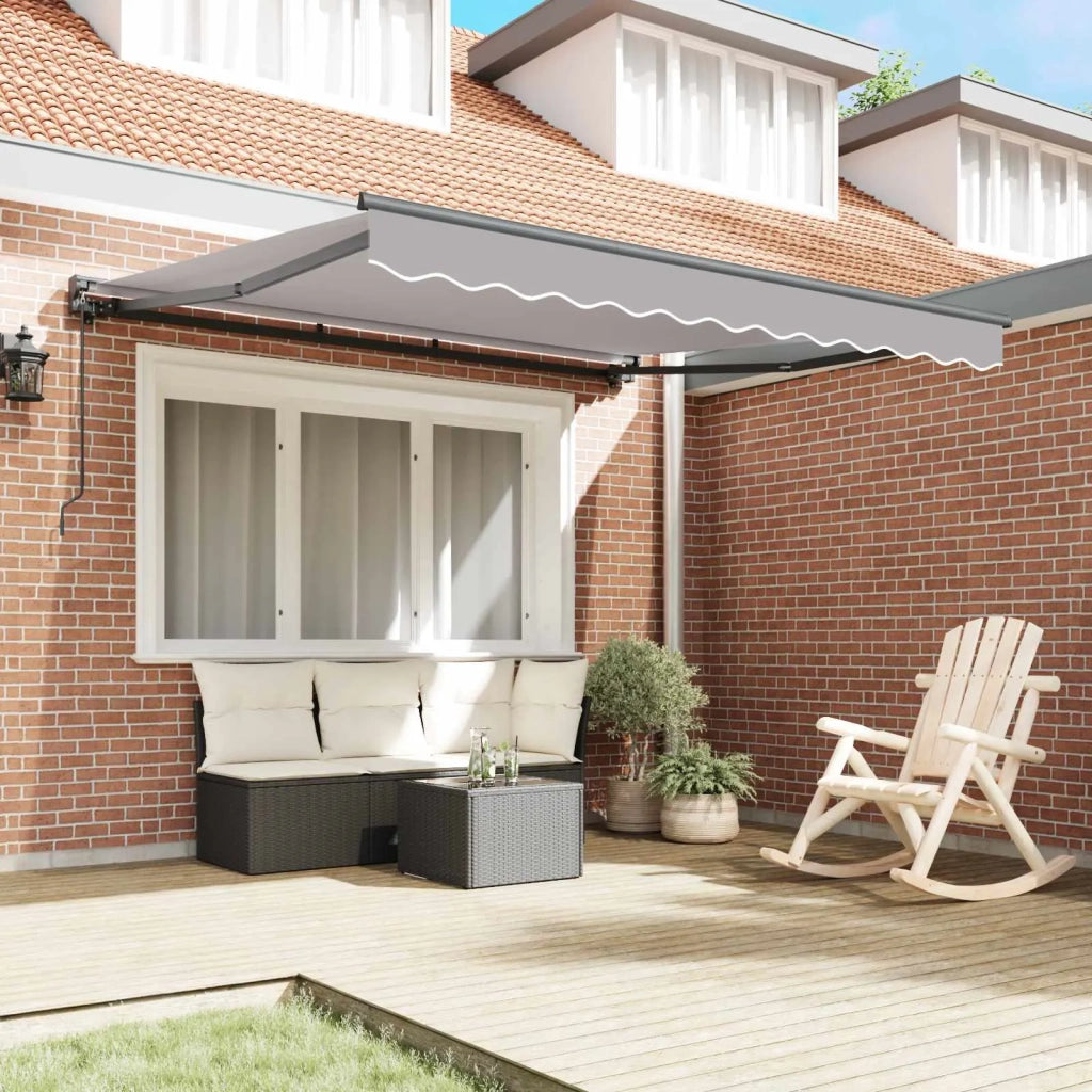 Struttura della tenda Grigio chiaro 350 x 250 cm 3330391