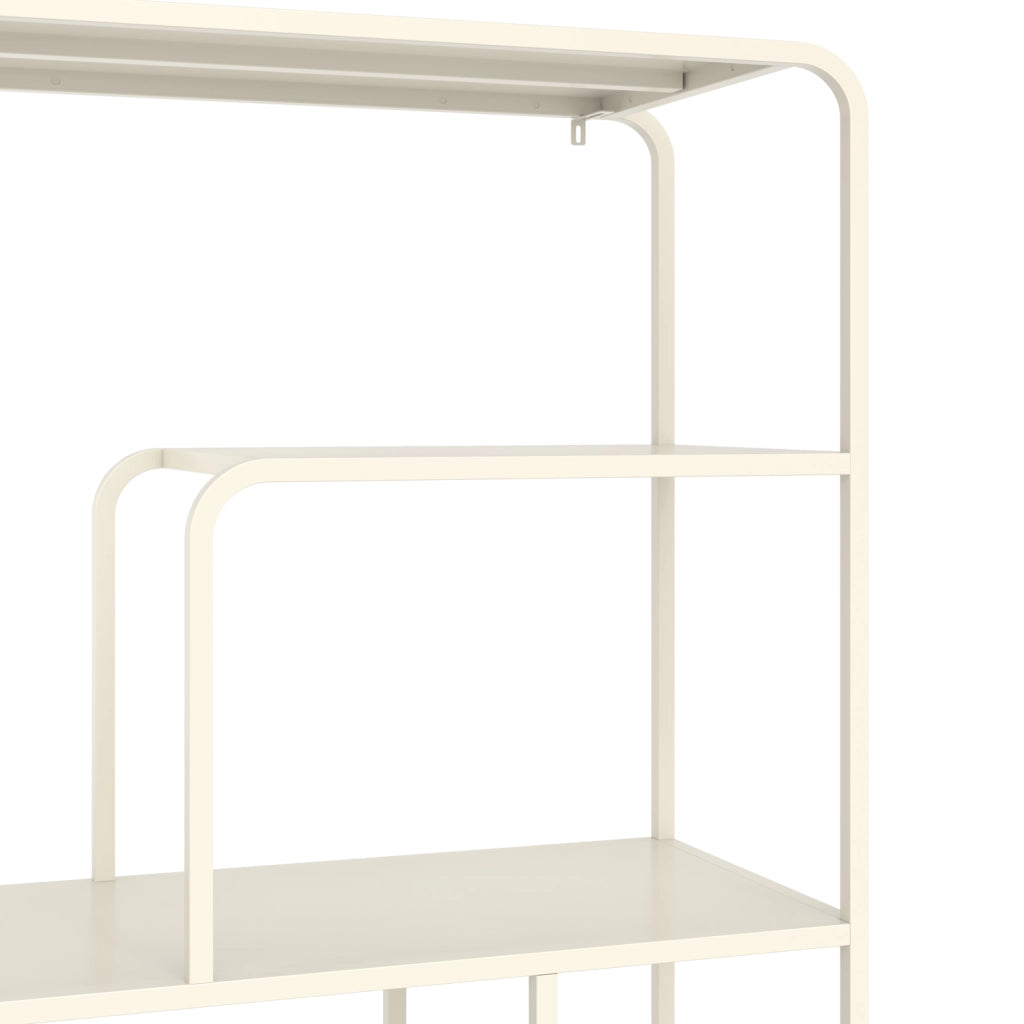 Console design in metallo bianco CAPUCINE