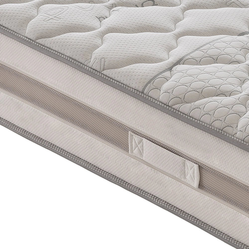 Materasso Singolo 80x190 800 molle e Memory Foam - 9 zone differenziate - sfoderabile - alto 25 cm