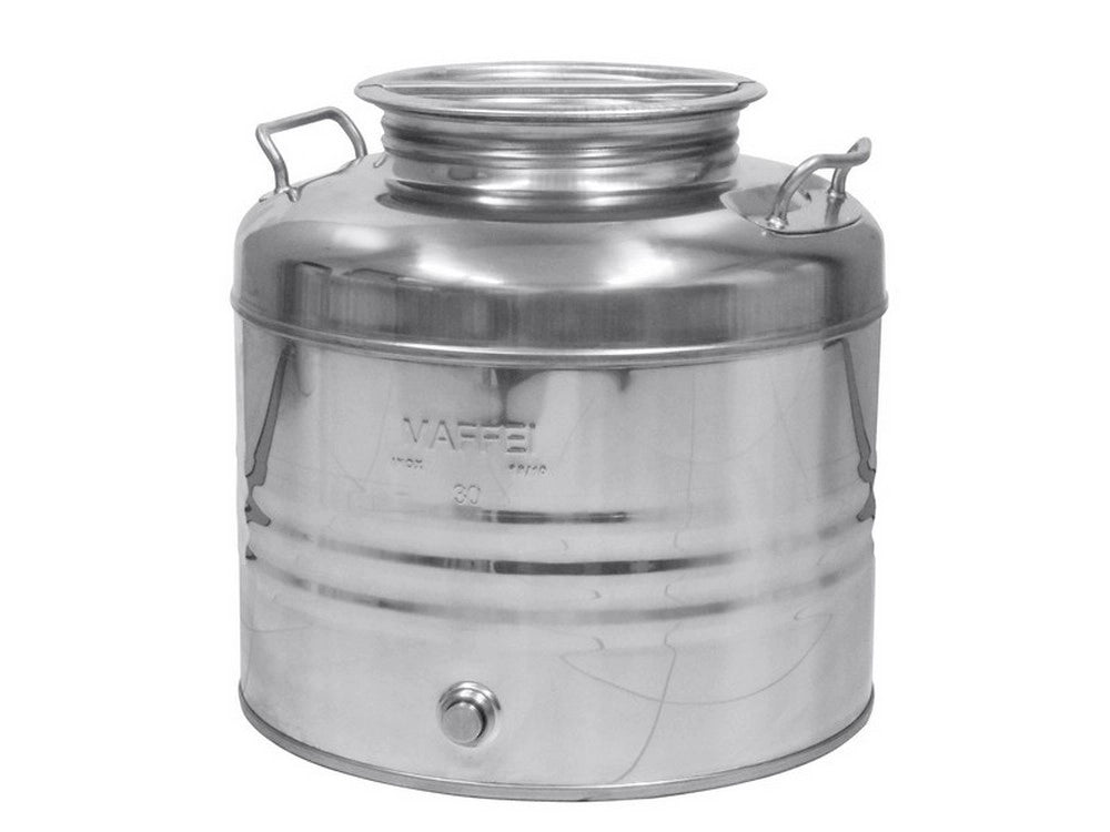 1pz bidone per olio  lt. 30 con predisposizione rubinetto cod:ferx.vit29536